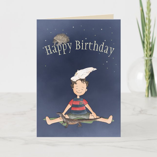 Tarjeta temática australiana 1 (Anverso)