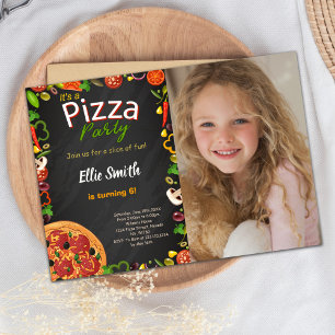 Tarjeta temática de comida infantil editable