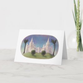 Tarjeta Temple San Diego