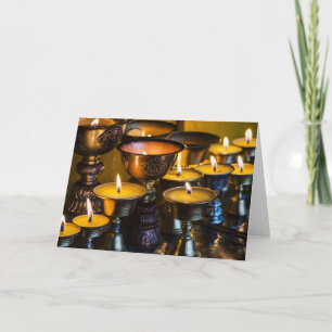 Tarjeta Templo budista  Monasterio Longwu