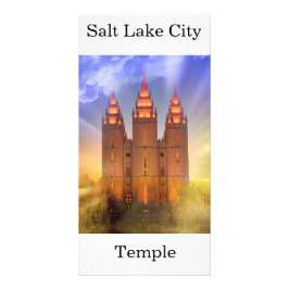 Tarjeta Templo de Salt Lake City LDS