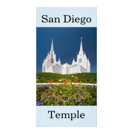 Tarjeta Templo de San Diego LDS