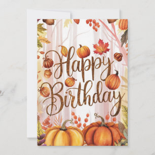 Tarjeta Temporada algo caprichosa otoño otoño otoño feliz