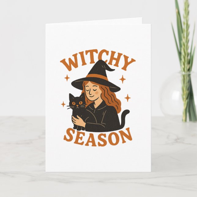 Tarjeta Temporada de brujería (Anverso)