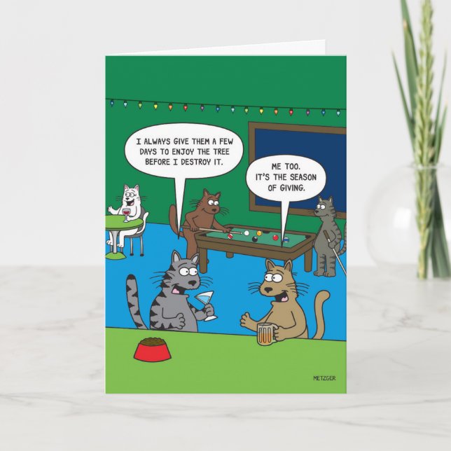 Tarjeta Temporada de Feliz Navidad (Anverso)