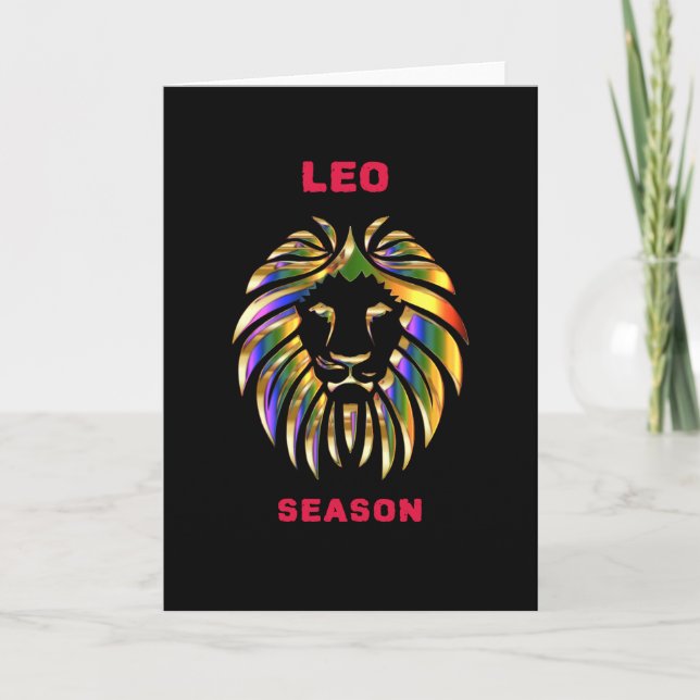 Tarjeta Temporada de Leo (Anverso)