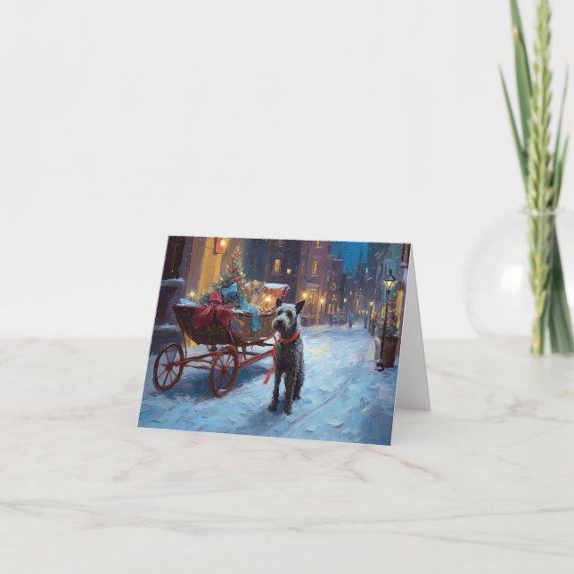 Tarjeta Temporada festiva de Navidades de Chesapeake (Anverso)