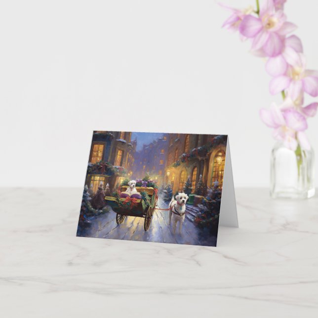 Tarjeta Temporada Navideña de Malta (Orquídea)