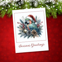 Temporadas de loro tropical saludan a Navidades