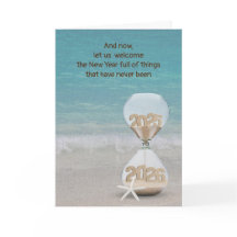 Temporizador de arena 2026 en la playa