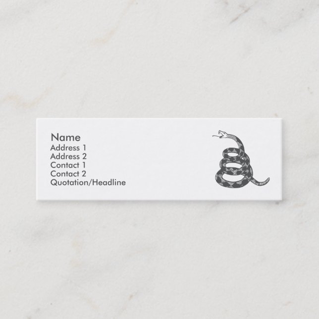 Tarjeta temprana del perfil del hierro del (Anverso)