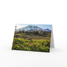 Temprana noche en el Monte Rainier