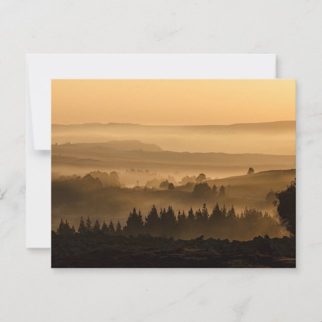 Tarjeta Temprano por la mañana Mist Bible Verse Alentation (Anverso)