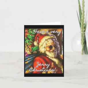 Tarjeta Ten A Los Navidades De Jerry Garcia Santa Holiday