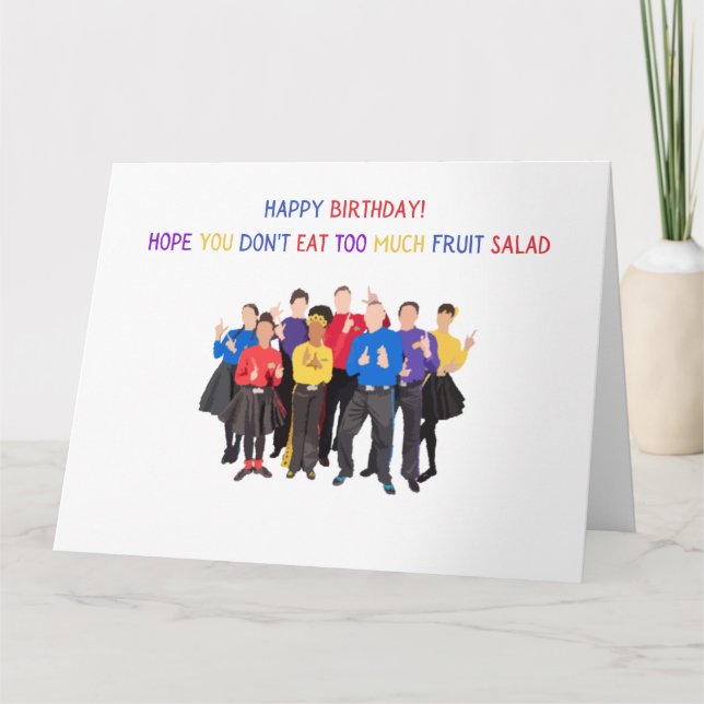 Tarjeta Ten un cumpleaños brillante (Anverso)