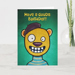 Tarjeta Ten un cumpleaños de Gouda