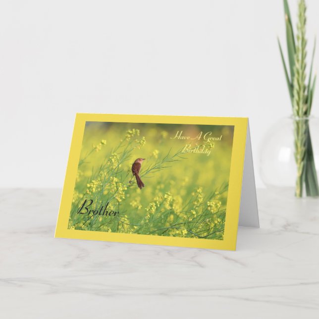 Tarjeta Ten un cumpleaños grande (Anverso)