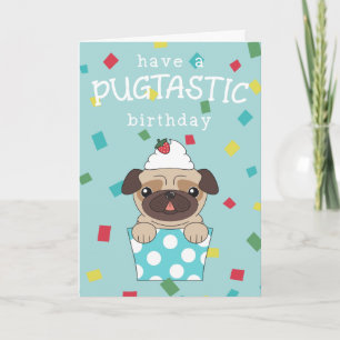 Tarjeta Ten Un Cumpleaños Pugático