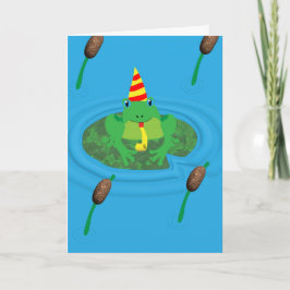 Tarjeta Ten un cumpleaños TOAD-almente increíble