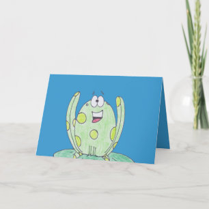 Tarjeta Ten un cumpleaños toadalmente asombroso