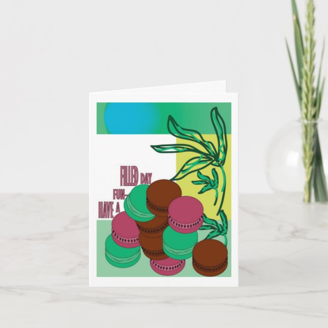 Tarjeta Ten un día divertido (Anverso)