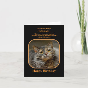 Tarjeta Ten un gato de cumpleaños veloz como Tortoiseshell