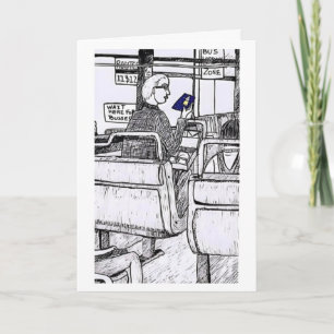Tarjeta Ten un viaje en autobús 🚎 seguro