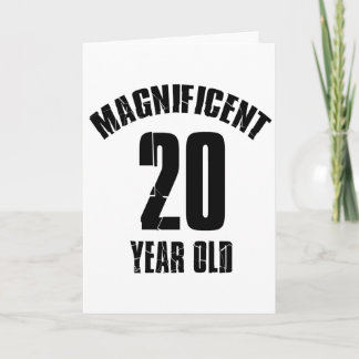 TARJETA TENDER DISEÑOS DEL CUMPLEAÑOS DE 20 AÑOS