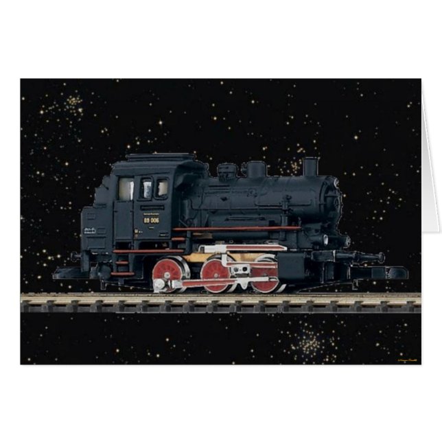 Tarjeta Tenderlokomotive BR 89 (Anverso (Horizontal))