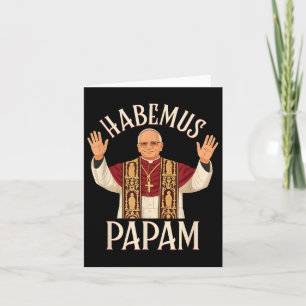 Tarjeta Tenemos Al Papa Habemus Papam Papa Leo Xiv