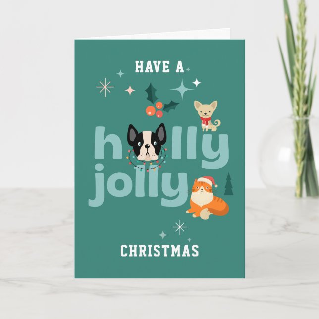 Tarjeta Tener Navidades humildes (Anverso)