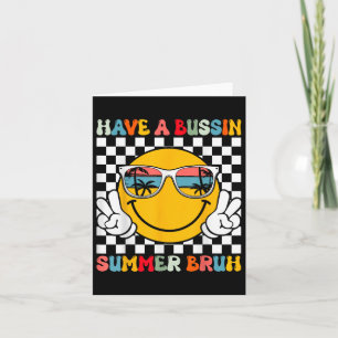 Tarjeta Tener Un Empresario Verano Bruh Groovy Maestro El