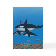 Tener una ballena de cumpleaños