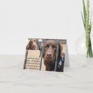 Tarjeta Tenga un cumpleaños fabuloso… sin consecuencias