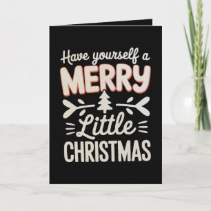 Tarjeta Tenga una Feliz Navidad