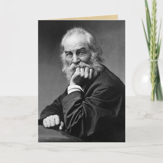 Tarjeta "Téngale aprendido graduación de Whitman de las (Anverso)