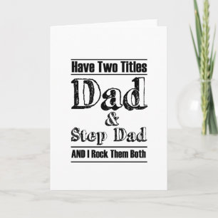 Tarjeta Tengo hija, papá, papá, papá, papá.