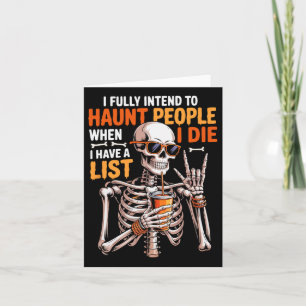Tarjeta Tengo La Intención De Acosar A La Gente Con Hallow
