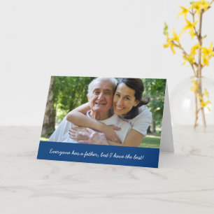 Tarjeta Tengo la mejor foto Día del Padre