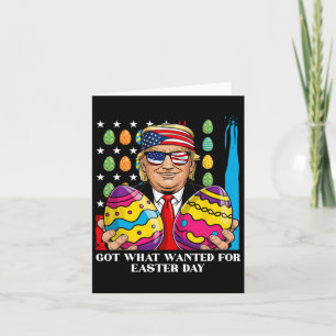Tarjeta Tengo Lo Que Quería Para El Día De Pascua, Diverti