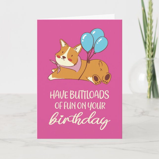 Tarjeta Tengo montones de curiosos cumpleaños de perro Cor (Anverso)
