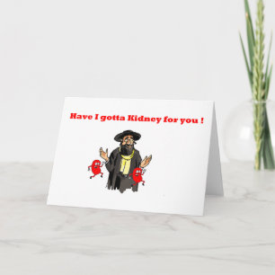 TARJETA TENGO RIÑÓN PARA TI