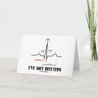 Tarjeta Tengo ritmo (ECG/EKG - Contorno de carril Oldgate)