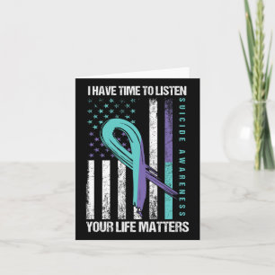 Tarjeta Tengo Tiempo De Escuchar Problemas De Vida Awaren