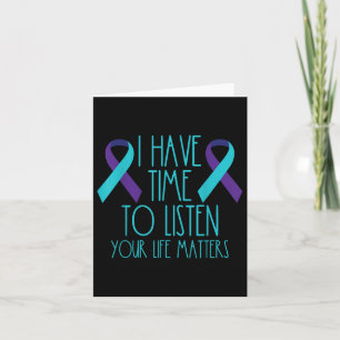 Tarjeta Tengo Tiempo De Escuchar Tu Vida Como Conciencia S