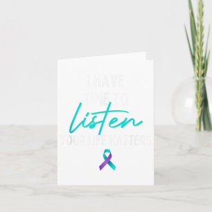 Tarjeta Tengo Tiempo Para Escuchar La Conciencia De La Pre