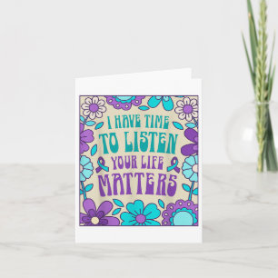 Tarjeta Tengo Tiempo Para Escuchar La Conciencia De La Pre