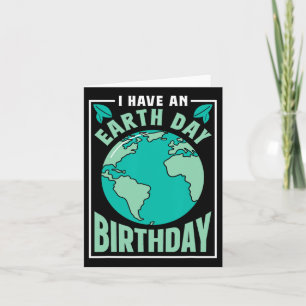 Tarjeta Tengo Un Día De La Tierra Naturaleza De La Conserv