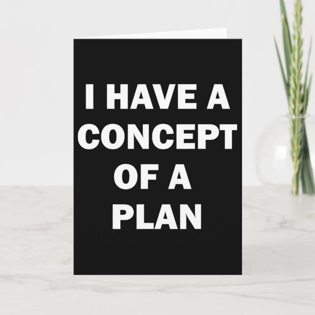 Tarjeta Tengo un plan conceptual para el debate Kamala Tru (Anverso)