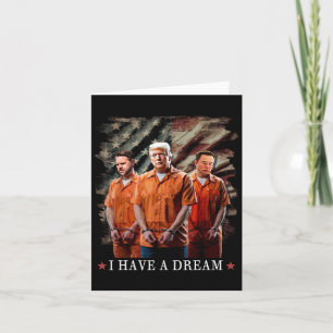 Tarjeta Tengo un sueño gracioso que dice la policía de Tru